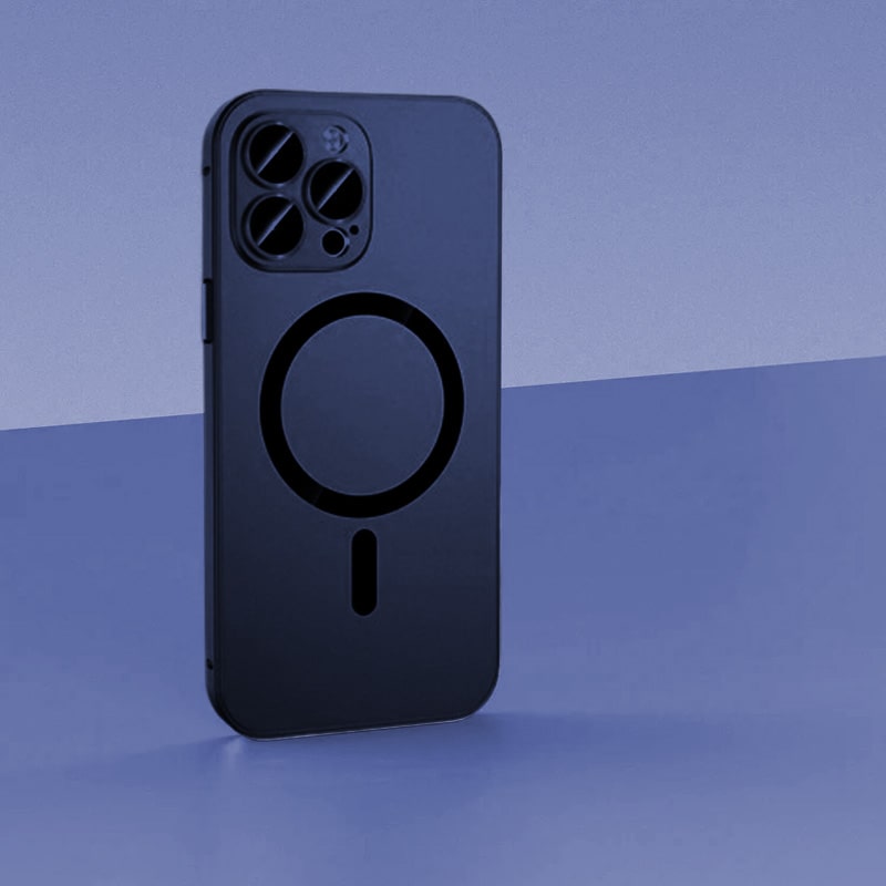 Magnetisk ladebeskyttelsesdeksel og antikollisjonsmatte