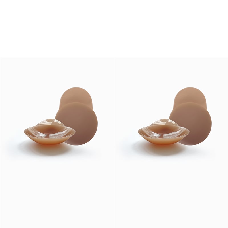 🏆#1 Bestselger🏆 ---- Klebrig, men ikke ekkel! Sømløse løftende brystvortebeskyttere