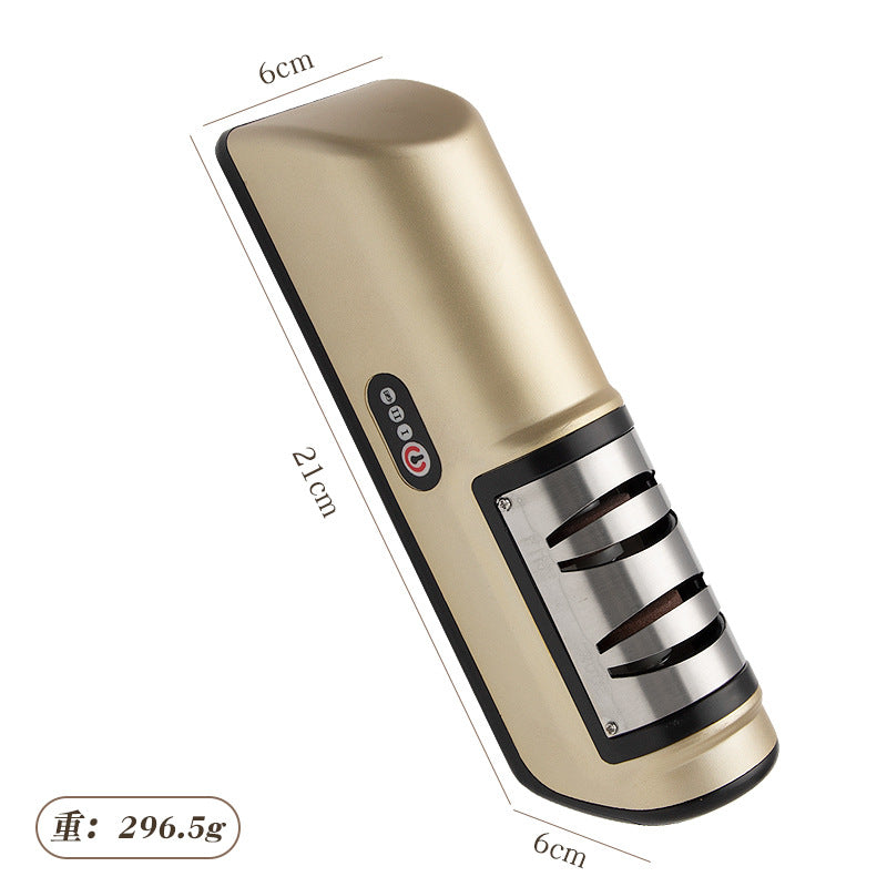 📢📢50 % Rabatt!! ⏰ Automatischer Küchenmesserschärfer – Schnell & Sicher, 3-Stufen-Schärfsystem & Kompaktes Design ✨