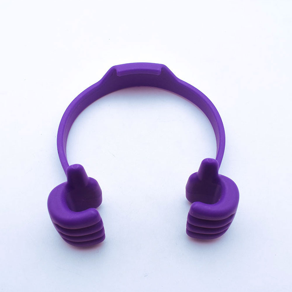 Søt tommelen opp lat telefonholder