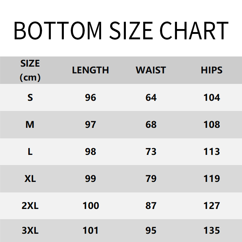 Damesett: mønstrede bukser og topp med rund hals