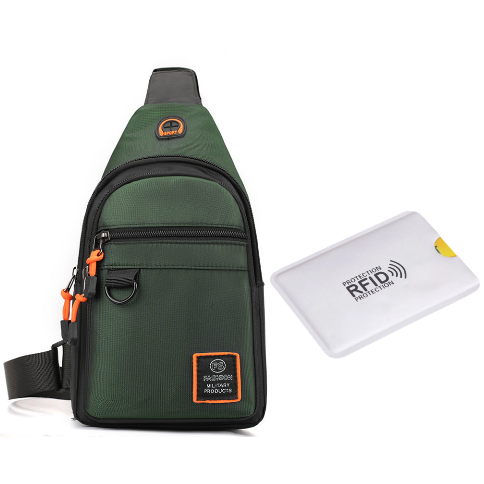🔥Wasserdichte Crossbody-Tasche mit mehreren Taschen🔥
