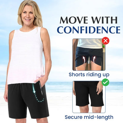 🔥SISTE DAGS SALG 49% RABATT🔥Unisex Ice Silk Hurtigtørkende Stretch Shorts