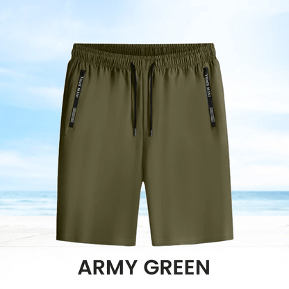 🔥SISTE DAGS SALG 49% RABATT🔥Unisex Ice Silk Hurtigtørkende Stretch Shorts