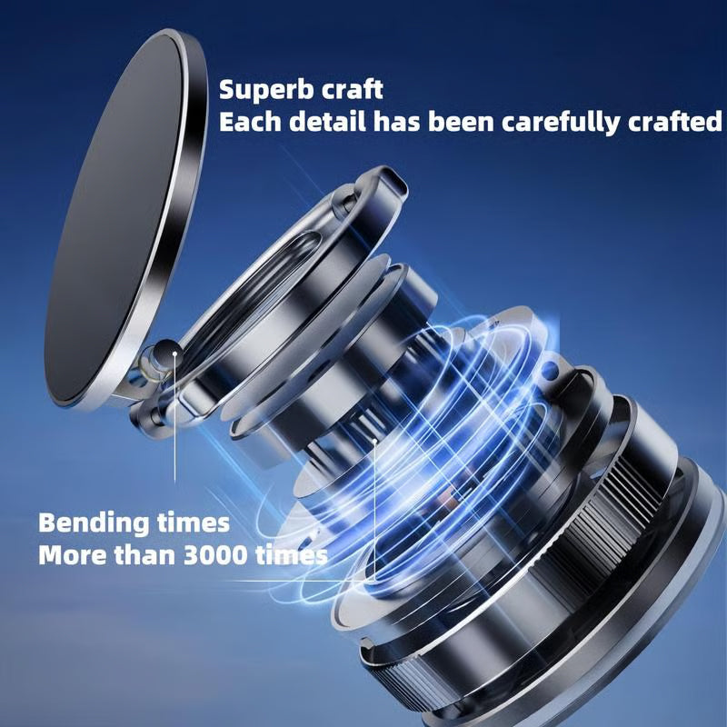 🔄360° justerbar magnetisk telefonholder📱🚗