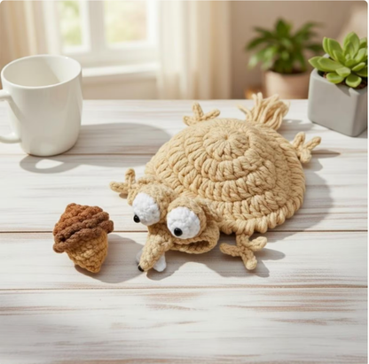 🐹 Handgefertigte Untersetzer aus Baumwolle