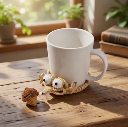 🐹 Handgefertigte Untersetzer aus Baumwolle