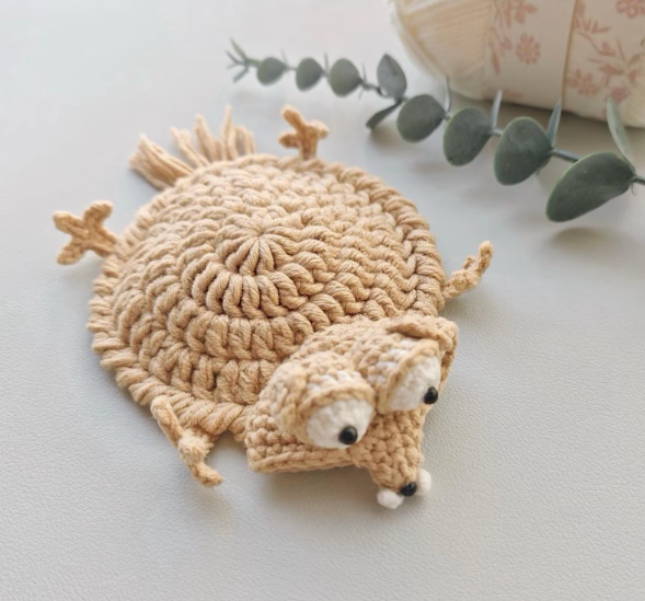 🐹 Handgefertigte Untersetzer aus Baumwolle