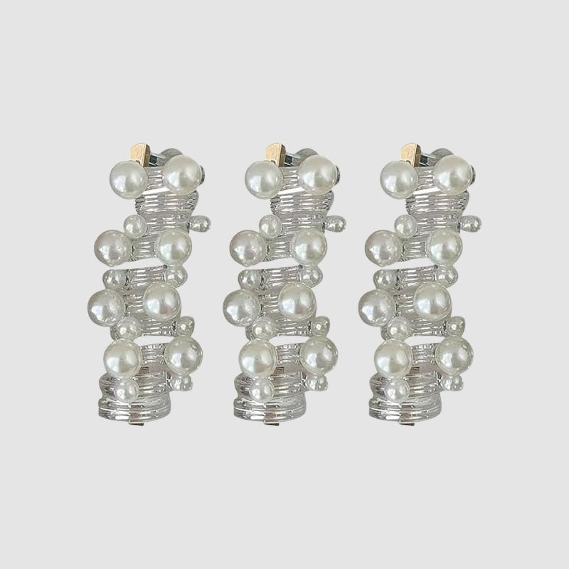 Perle rett spiral hårbånd