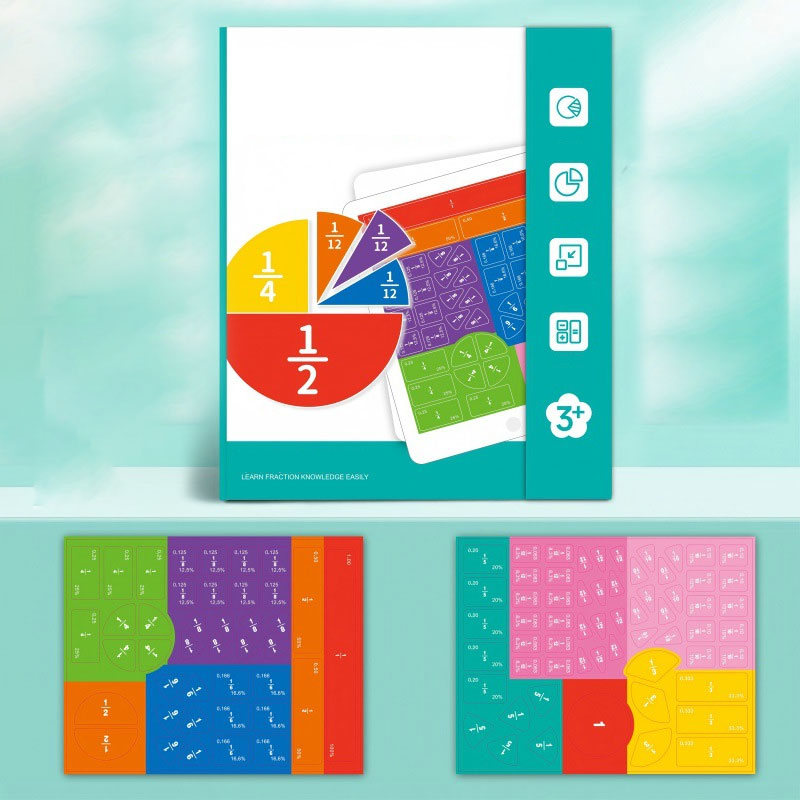 🔥Siste dag 48 % RABATT –⭐STEM Magnetisk matematikkmestersett – 103 deler!