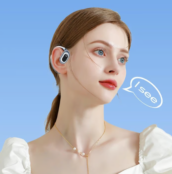 MS190 Übersetzungs-Ohrhörer, unterstützt Echtzeitübersetzung in 156 Sprachen per App, Bluetooth 5.3 Kopfhörer