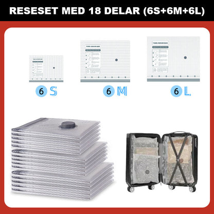 🔥Vakuumoppbevaringspose for reiser