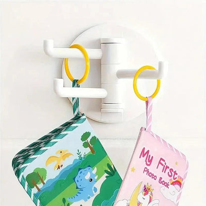 Min første babyfotobok med trygt speil