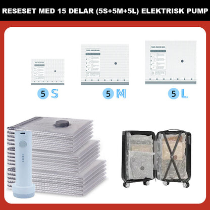 🔥Vakuumoppbevaringspose for reiser