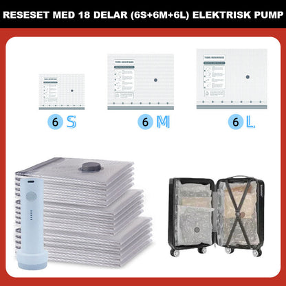 🔥Vakuumoppbevaringspose for reiser