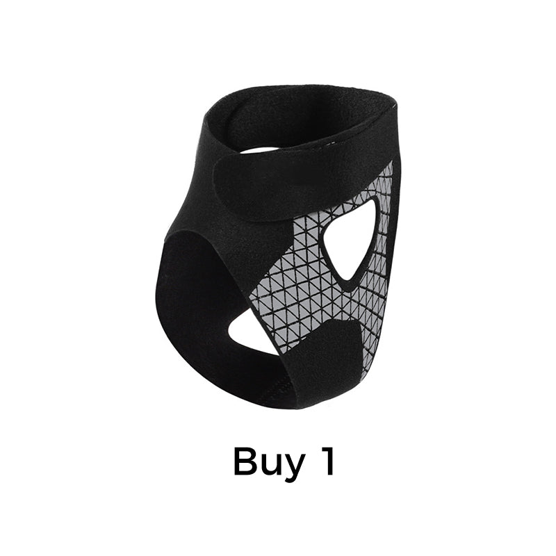 Justerbar elastisk ankelstøtte