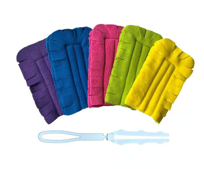 Wiederverwendbarer Chenille-Mikrofaser-Staubwedel