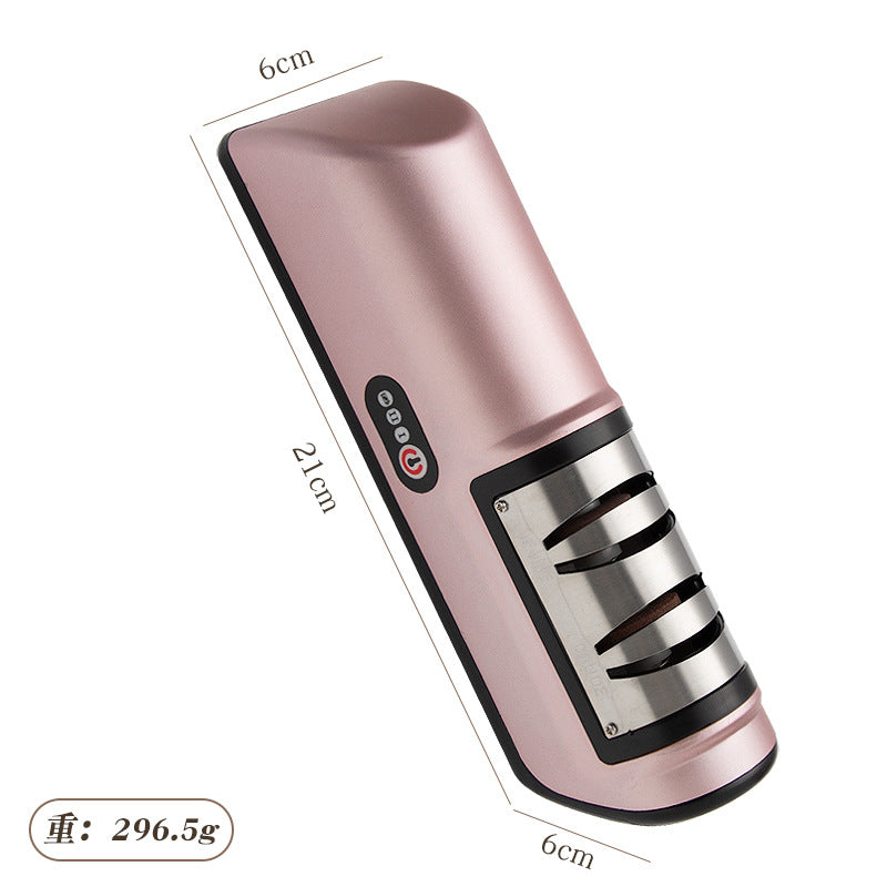 📢📢50 % Rabatt!! ⏰ Automatischer Küchenmesserschärfer – Schnell & Sicher, 3-Stufen-Schärfsystem & Kompaktes Design ✨