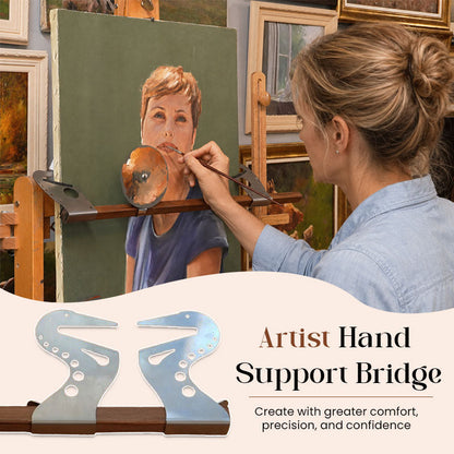 🎨 Künstler-Handstützbrücke