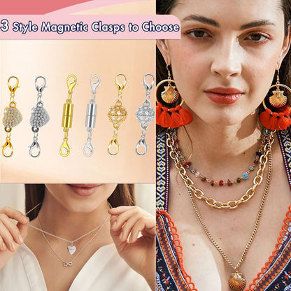 📿Magnetiske halskjedelåser og lukkinge