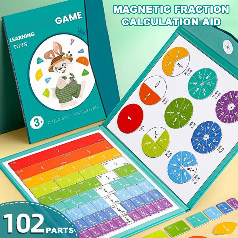 🔥Siste dag 48 % RABATT –⭐STEM Magnetisk matematikkmestersett – 103 deler!