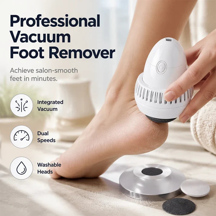 🔥 50 % Rabatt jetzt! 🦶 Professionelle elektrische Fußfeile – Effektive Hornhautentfernung für weichere Füße ✨