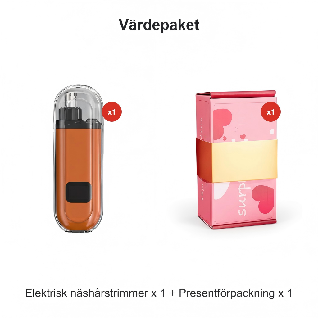 👃 Intelligenter elektrischer Nasenhaartrimmer | HALBER PREIS – 50 % RABATT! | Schmerzfreie Anwendung und wasserdichtes Design | Das perfekte Geschenk für die Körperpflege 🎄✨