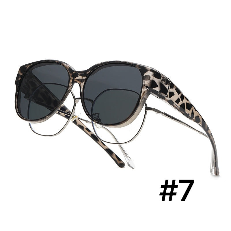 😎Solbriller med UV38-beskyttelse, egnet for briller🔥Kjøp 1 få 1 gratis