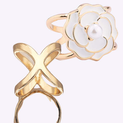 💕Kjøp 1 få 1 gratis🧣Enkelt tredimensjonalt skjerf Cli