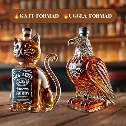 Kreativ whiskyflaske formet som en hund
