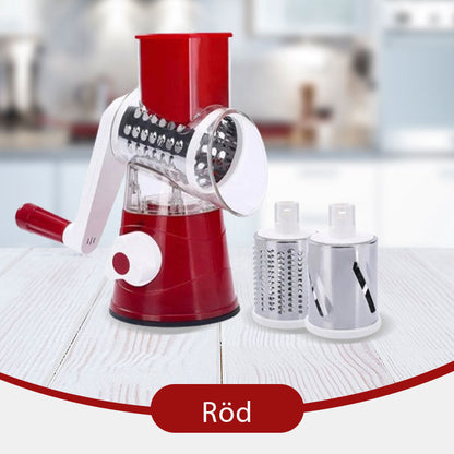 🥕Nur für kurze Zeit zum halben Preis: 3-in-1-Käseschneider und Gemüsereibe mit Drehfunktion.