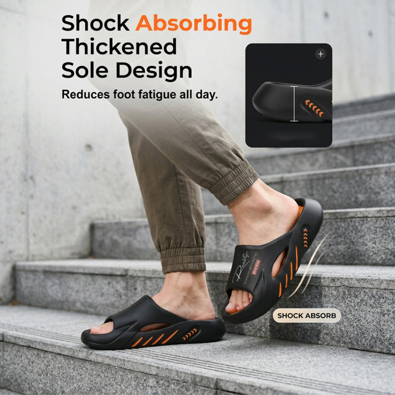 🥳SOMMERVERKAUF🥳💞ÜBER 50.000 VERKAUFT!💥49% RABATT! 🔥Rutschfeste Wolkensandalen mit dicken Sohlen für Herren