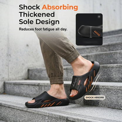 🥳SOMMERVERKAUF🥳💞ÜBER 50.000 VERKAUFT!💥49% RABATT! 🔥Rutschfeste Wolkensandalen mit dicken Sohlen für Herren