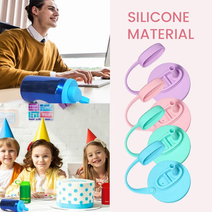 Silikonlokk med sugerør