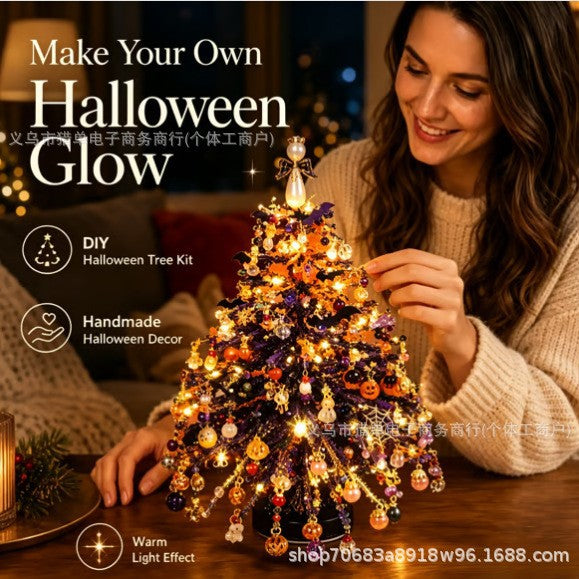 🎄DIY Weihnachtsbaum-Perlen-Set – 🎅Gestalte deine eigene glitzernde Weihnachtsdekoration