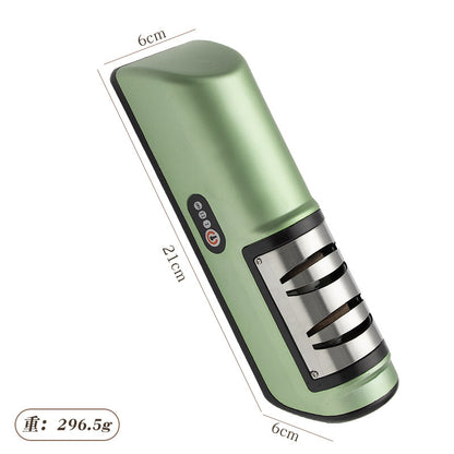 📢📢50 % Rabatt!! ⏰ Automatischer Küchenmesserschärfer – Schnell & Sicher, 3-Stufen-Schärfsystem & Kompaktes Design ✨