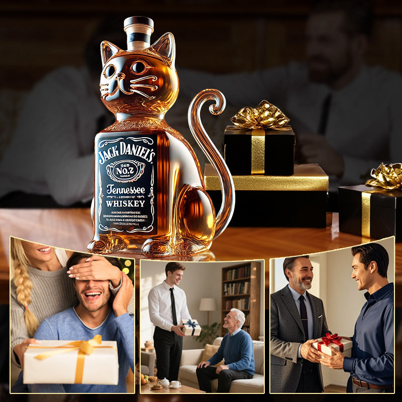 Kreativ whiskyflaske formet som en hund