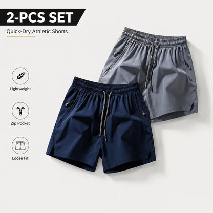 ❄️ Ice Silk Schnelltrocknende Sport-Shorts 4er-Pack – Uneingeschränkter atmungsaktiver Komfort