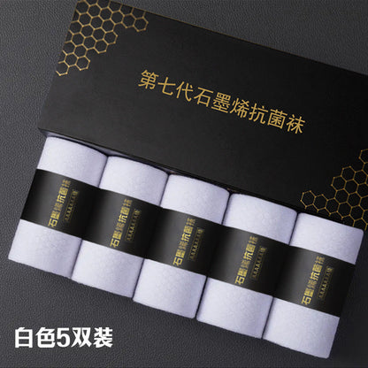 Grafen anti-lukt sokker for menn – 5 par/sett