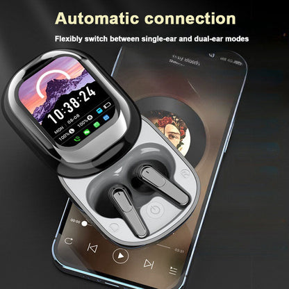 🎧Slide-Touch Bluetooth-hodesett med AI-oversettelse