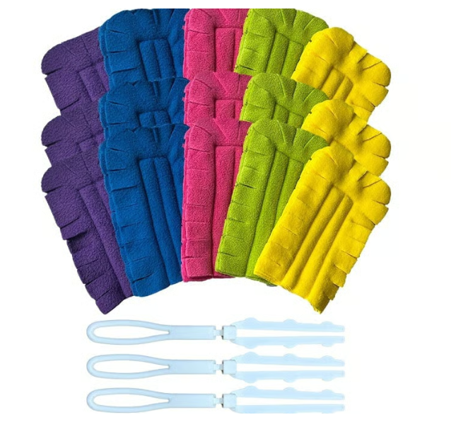 Wiederverwendbarer Chenille-Mikrofaser-Staubwedel