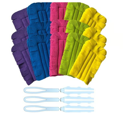 Wiederverwendbarer Chenille-Mikrofaser-Staubwedel