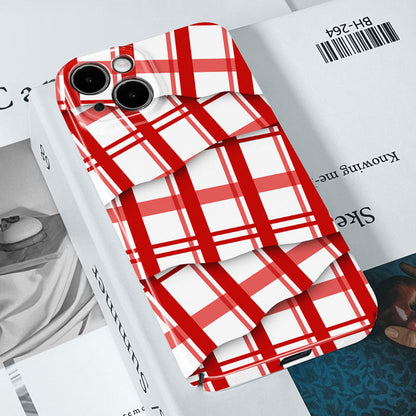 🌈Fargekontraststripet filmdeksel til mobiltelefonen