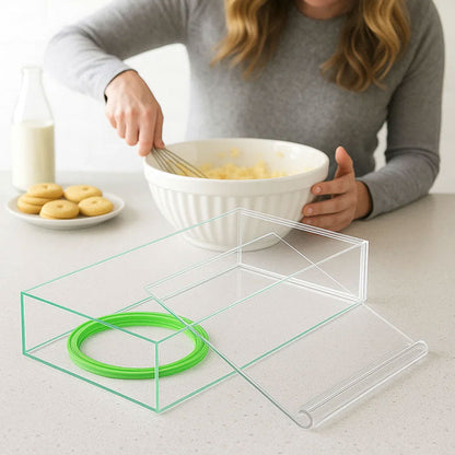 Multifunksjonell rund matform for tørking og baking