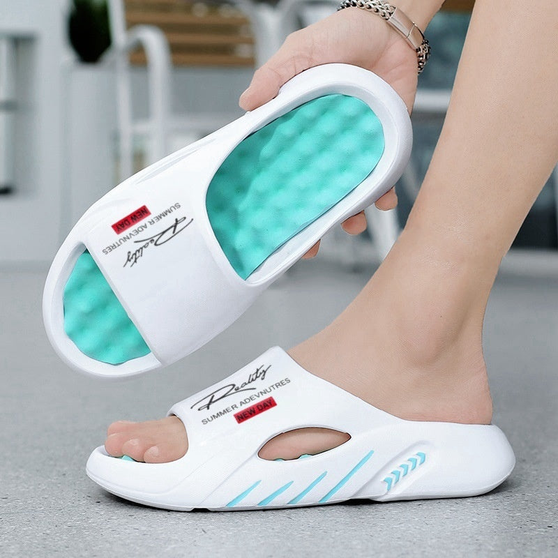 🥳SOMMERVERKAUF🥳💞ÜBER 50.000 VERKAUFT!💥49% RABATT! 🔥Rutschfeste Wolkensandalen mit dicken Sohlen für Herren