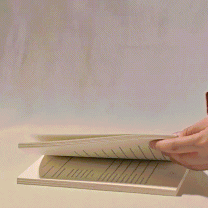 Personlig magnetisk pennholder i skinn, bokmerke