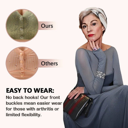 Damesøvn-BH med åpning foran