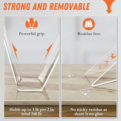 🔥Ryddingssalg✨Ekstra stor dobbeltsidig tape Kraftig avtakbar klar og slitesterk nano-tape