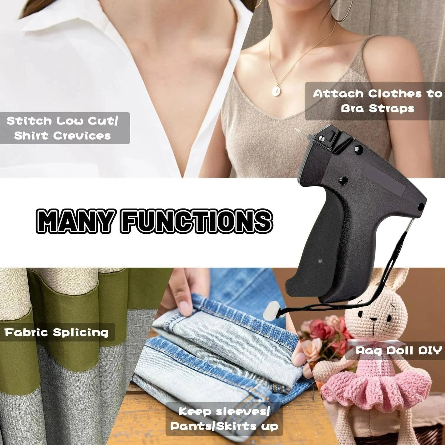 🔥FABRIKKSALG ⏰Rask klesfikser og merkepistol🎉