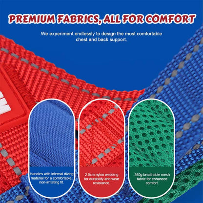 Hundegeschirr + kostenloses Band 1,5 m x 1,0 m